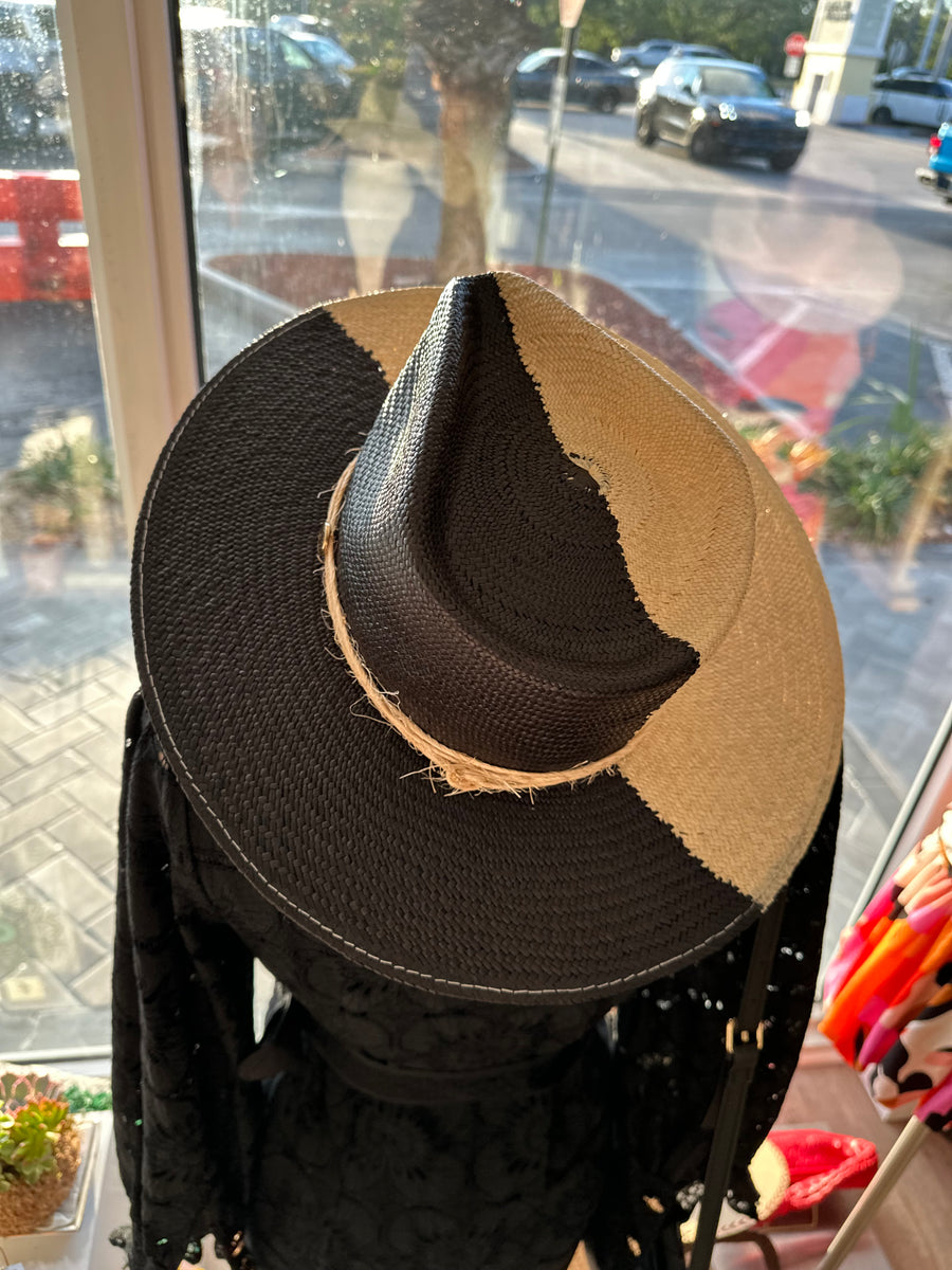 <p>Panama 2 Tone Straw Hat</p>