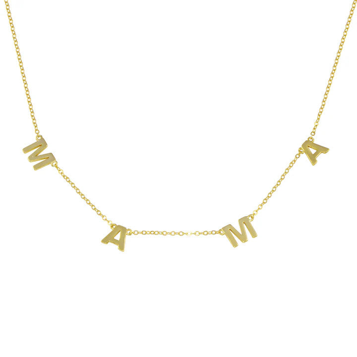 <p>Block Mama Necklace</p>