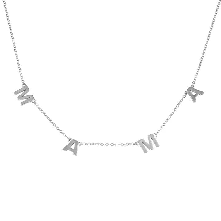 <p>Block Mama Necklace</p>