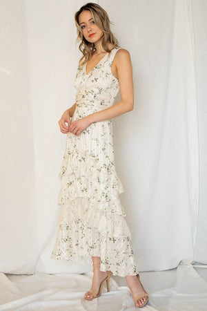 <p>Sam Floral Detailed Maxi Dress</p>