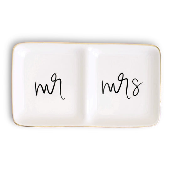 <p>Mr Mrs Jewelry Tray</p>