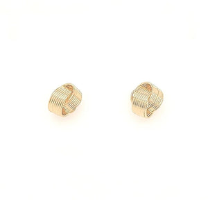 <p>Knot Design Stud Earrings</p>