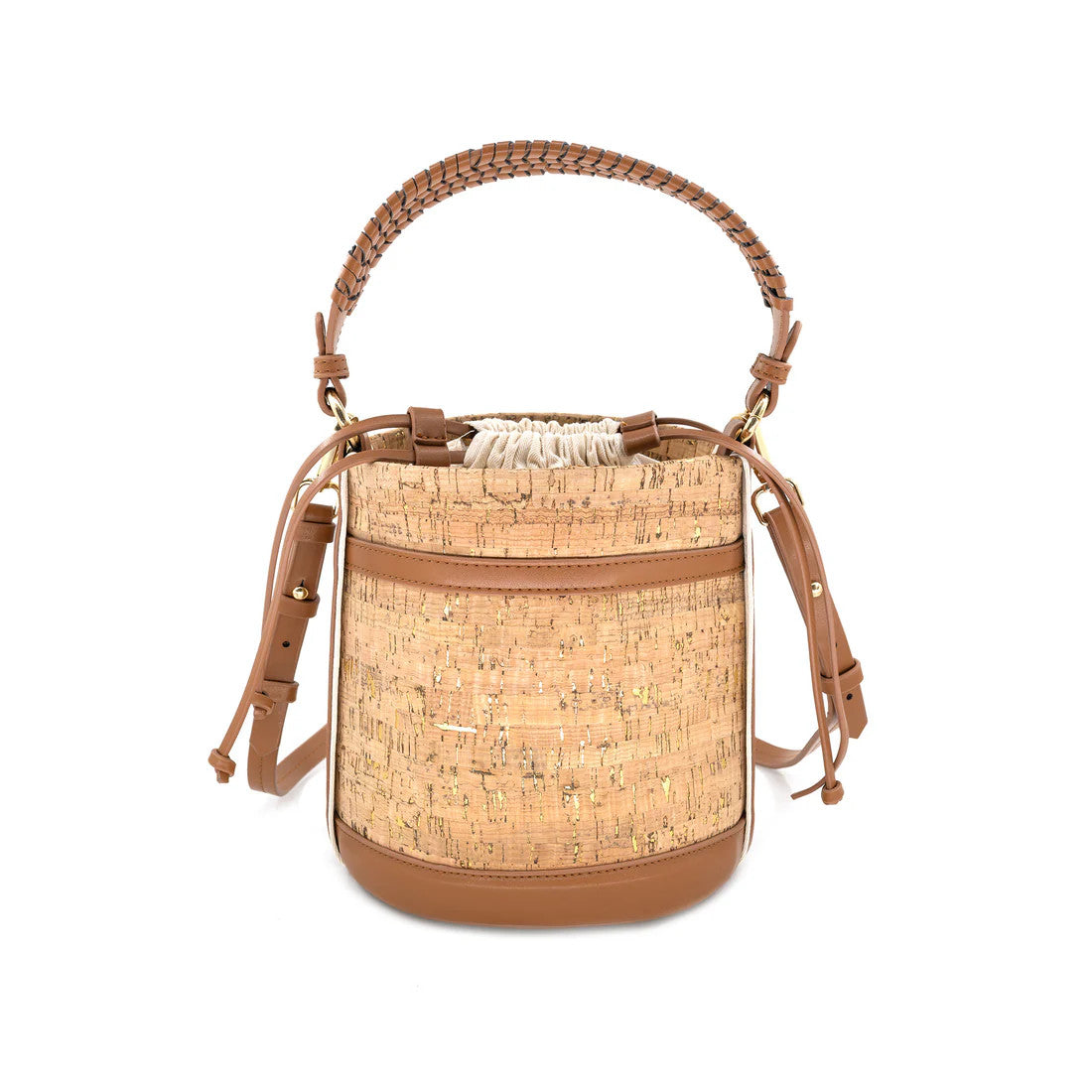 <p>Cork Bucket Bag</p>