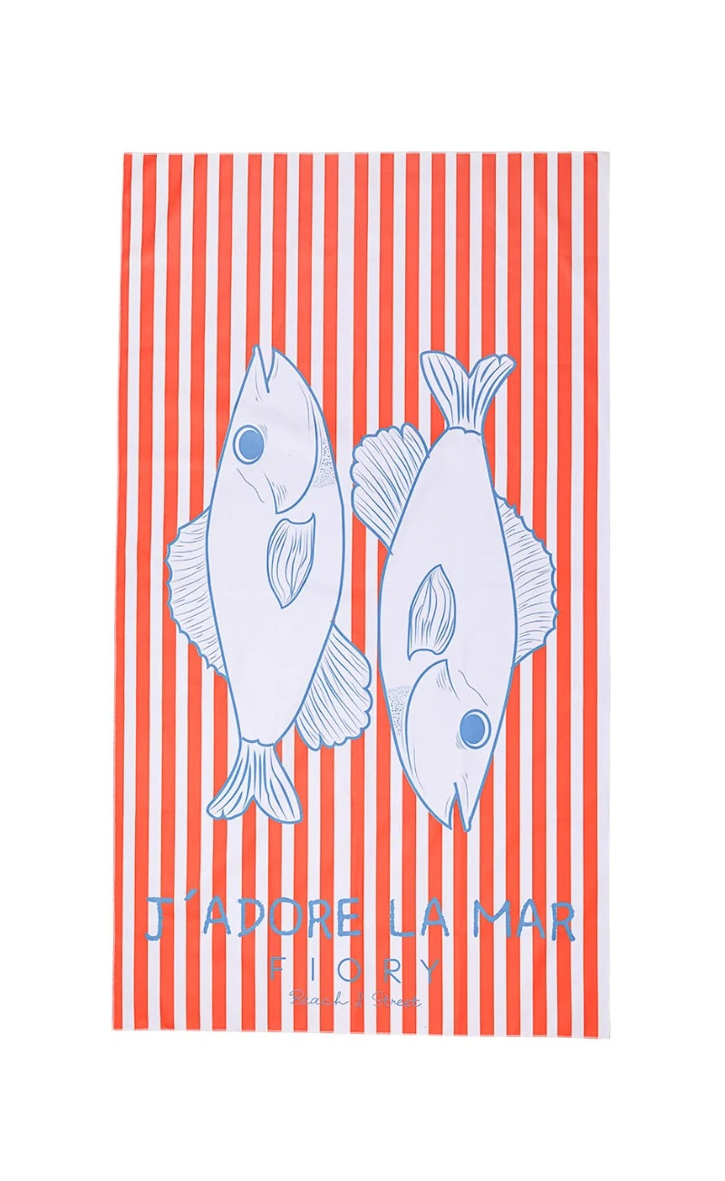 <p>Peces Stripe Towel Microfiber</p>