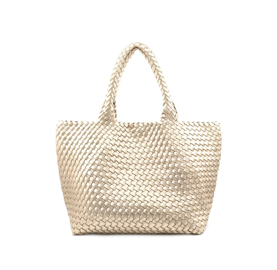 <p>Gina Woven Tote Bag (+Colors)</p>