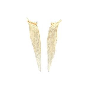 <p>Fringe Statement Earrings</p>