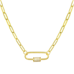 <p>LG PC Chain w CZ Clip</p>