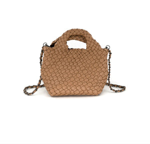 <p>Gina Mini Woven CrossBody</p>