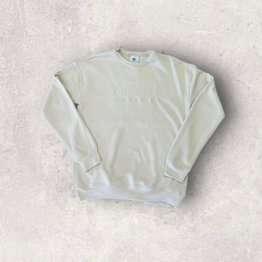 <p>Mama Embroidered Sweatshirt</p>