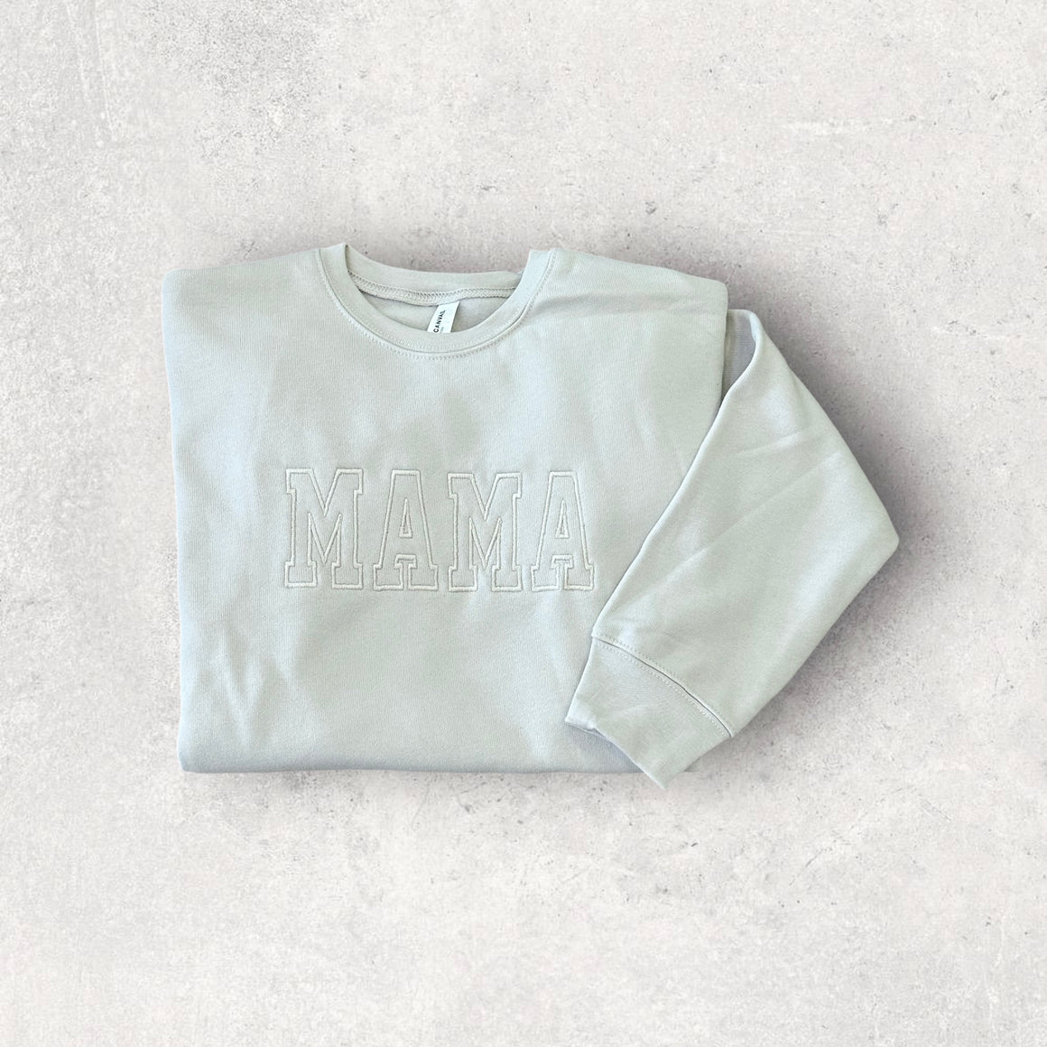 <p>Mama Embroidered Sweatshirt</p>