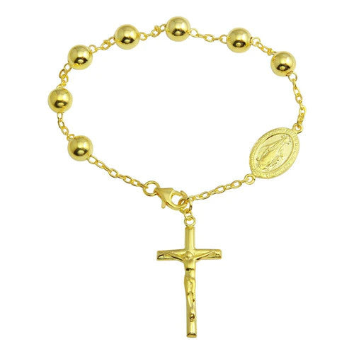 <p>Virgin Rosary Bracelet</p>