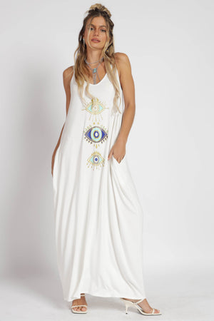 <p>Lexi Eye Flowy Maxi Dress</p>