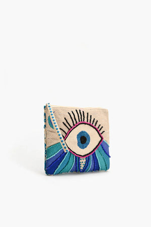 <p>Wander Evil Eye Clutch</p>