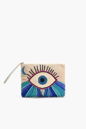 <p>Wander Evil Eye Clutch</p>