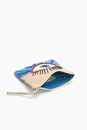 <p>Wander Evil Eye Clutch</p>