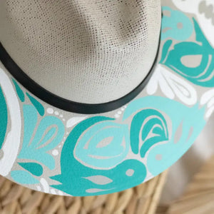 <p>Natalia Hand Painted Mexican Hat</p>