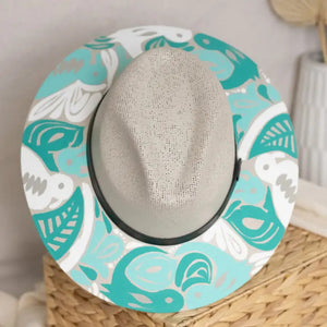 <p>Natalia Hand Painted Mexican Hat</p>