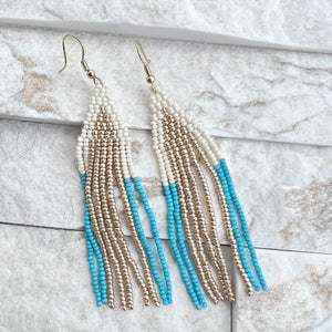 <p>Ellie Fringe Seed Bead Earrings (+Colors)</p>