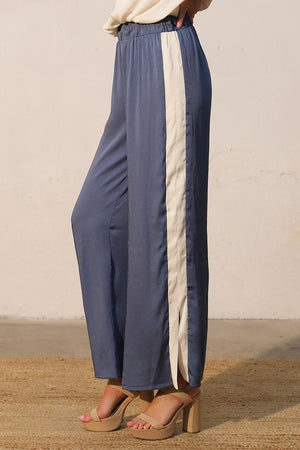 <p>Satin Side Stripe Pant</p>