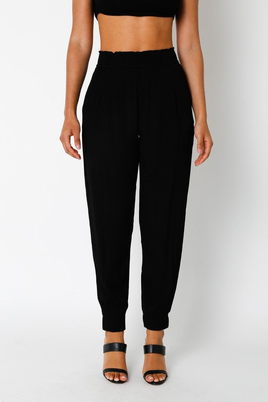 <p>Hallie Gauzy Jogger Pants</p>