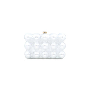 <p>Acrylic Bubble Clutch</p>