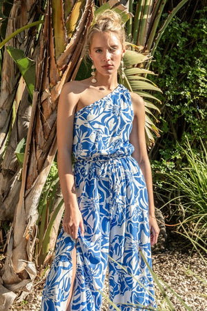 <p>Jipi Wide Leg One Shoulder Jumpsuit</p>