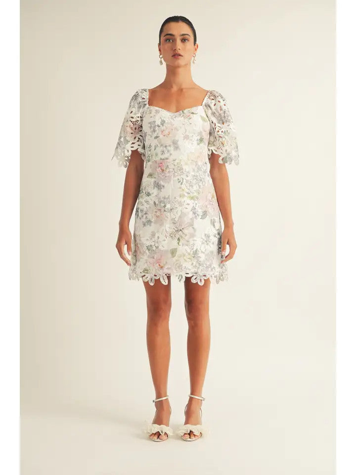 <p>Katie Sweetheart Mini Dress</p>