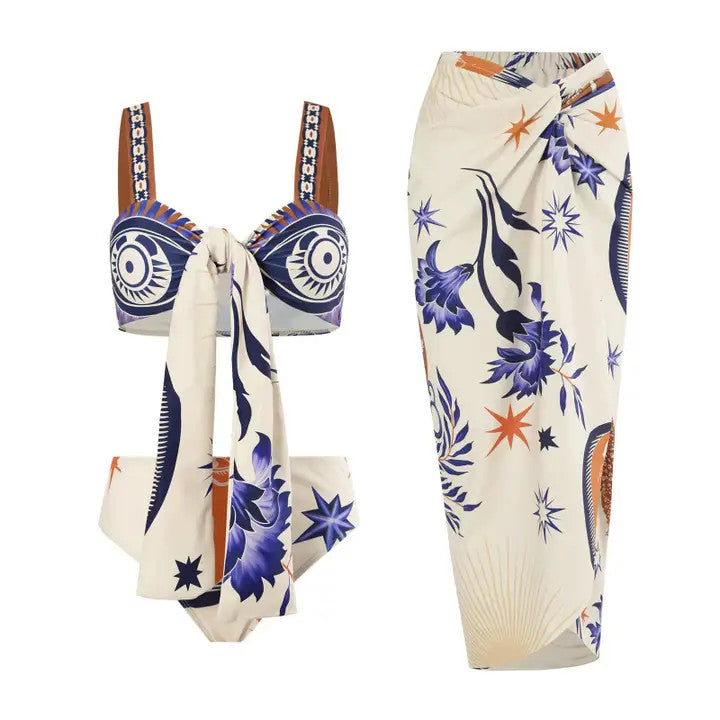 <p>Mystic Mirage One Piece Set</p> - Indigo Republic Boutique