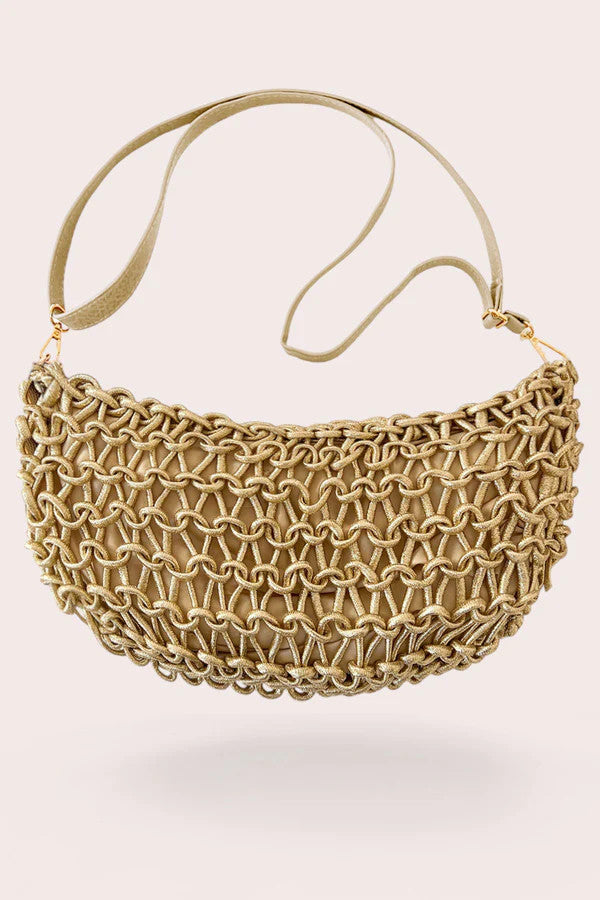 <p>Barbara Crochet Crossbody LG</p>