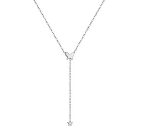 <p>Polina Butterfly Y Necklace</p>