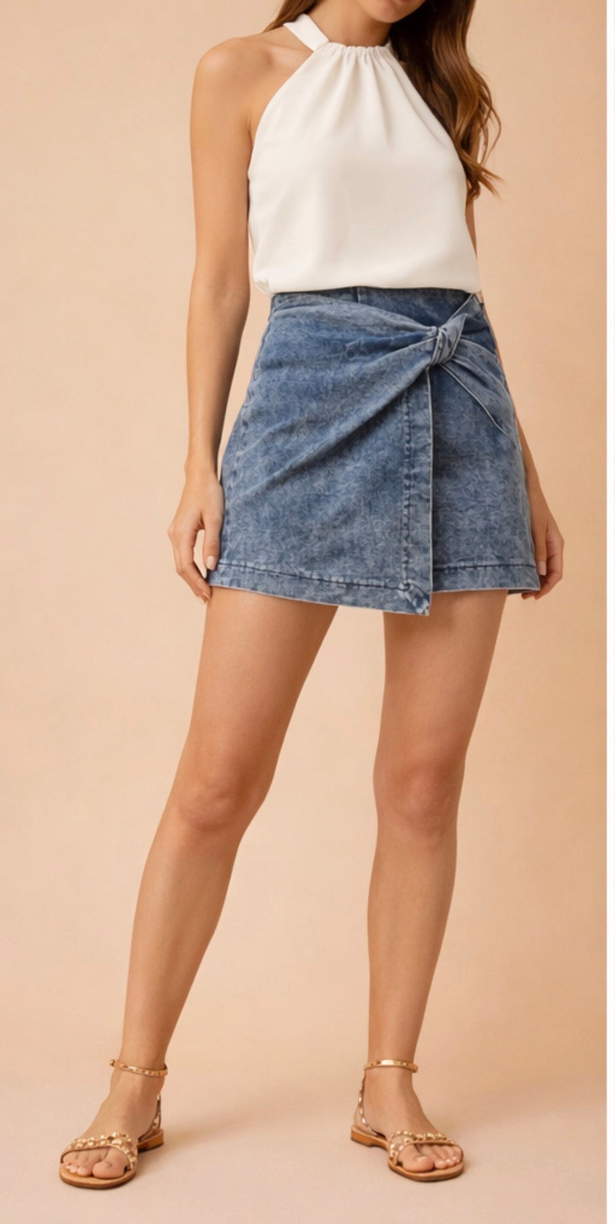 <p>Knot Mini Skort</p>