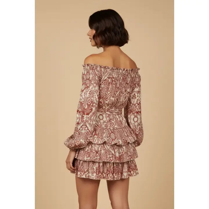 <p>Wildflower Muse Mini Dress</p>