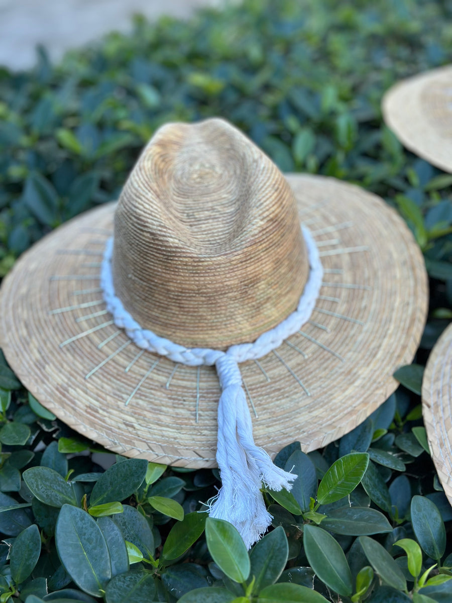 <p>Threaded Wayuu Sunshine Palm Hat</p>