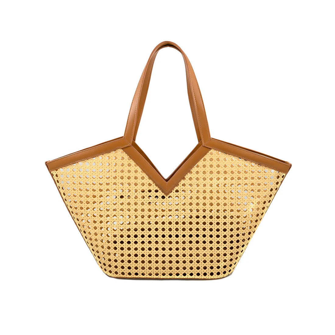 <p>Palm Cove Woven Tote</p>