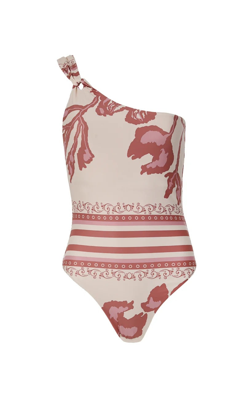 <p>Okinaya Rose Print Swimsuit</p>