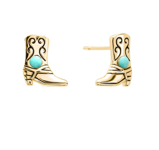 <p>TQ Mini Cowgirl Boot Earrings</p>