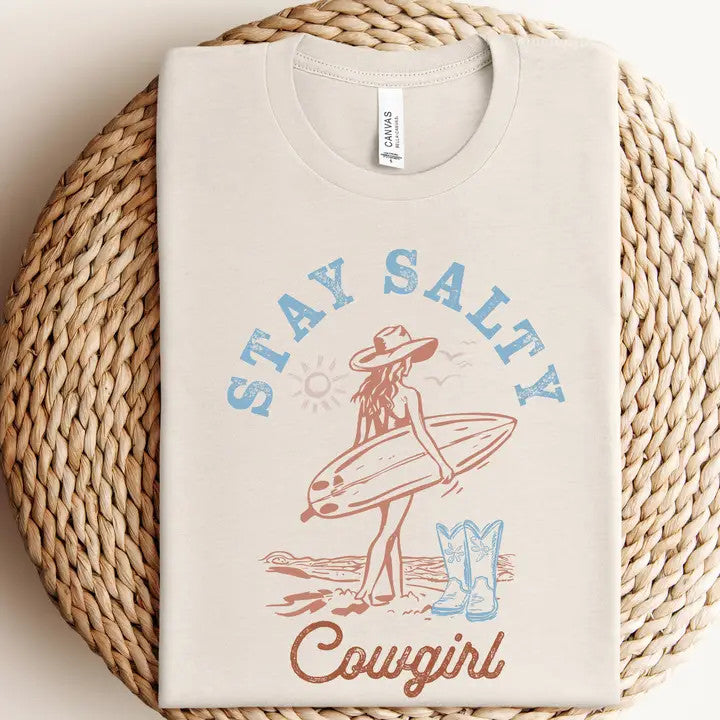 <p>Stay Salty Cowgirl T-Shirt</p>