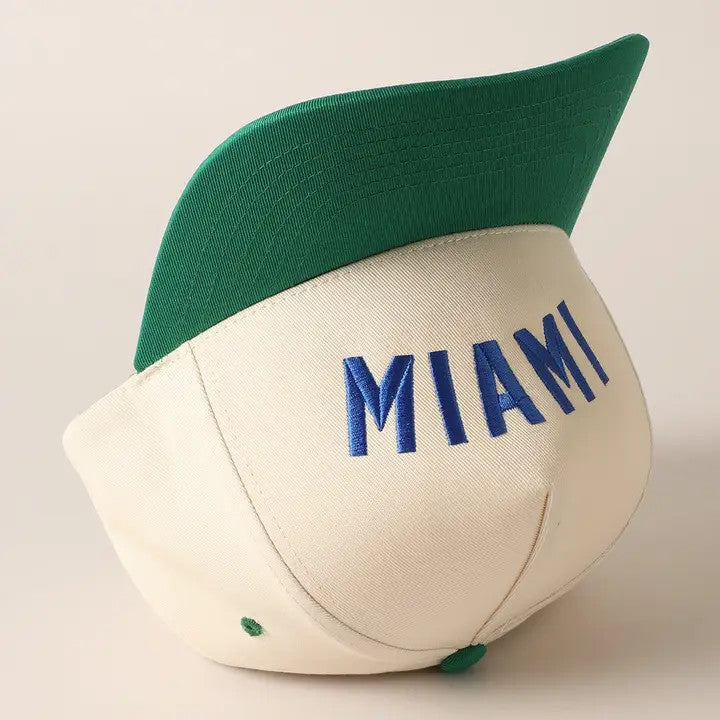 <p>Miami Upside Down Trucker Baseball Cap</p>