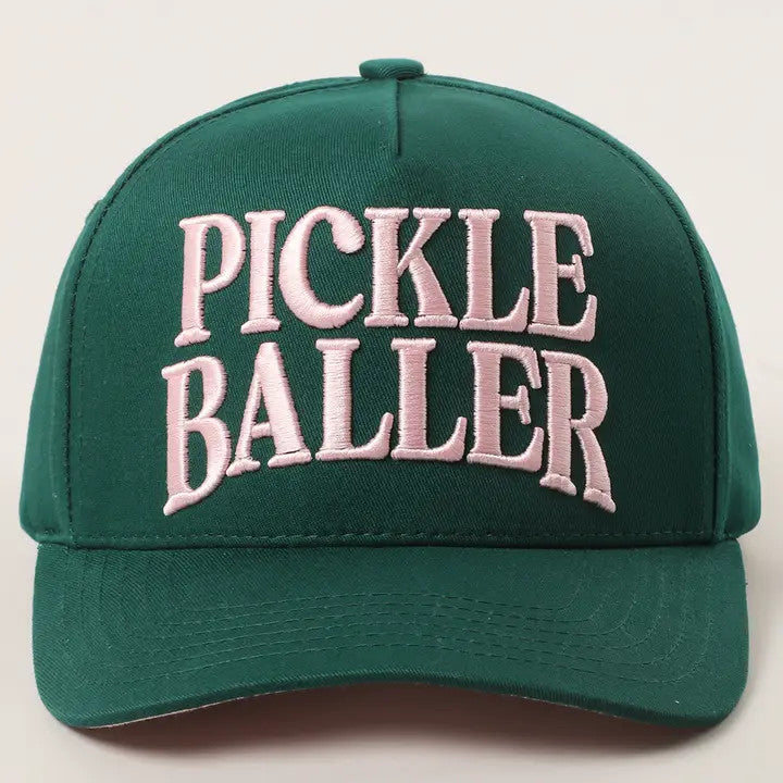 <p>Pickle Baller Trucker Hat</p>