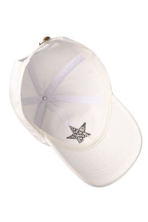 <p>Leopard Star Baseball Cap</p>