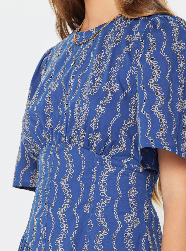 <p>Kimberly Embroidered Maxi Dress</p>