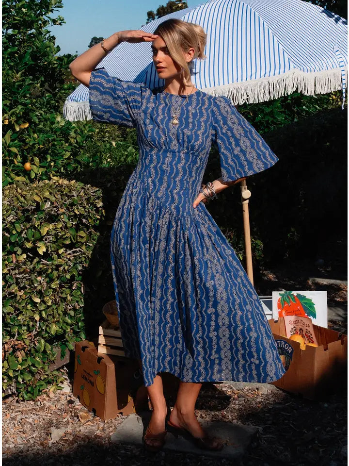 <p>Kimberly Embroidered Maxi Dress</p>