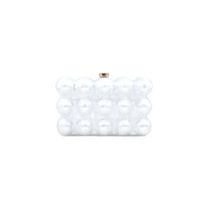 <p>Acrylic Bubble Clutch</p> - Indigo Republic Boutique