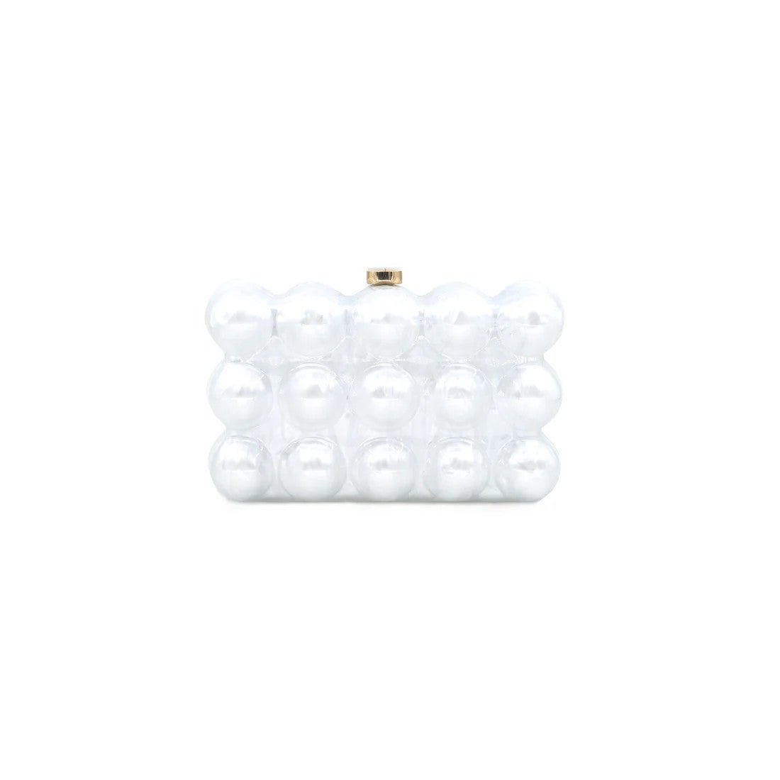 <p>Acrylic Bubble Clutch</p> - Indigo Republic Boutique