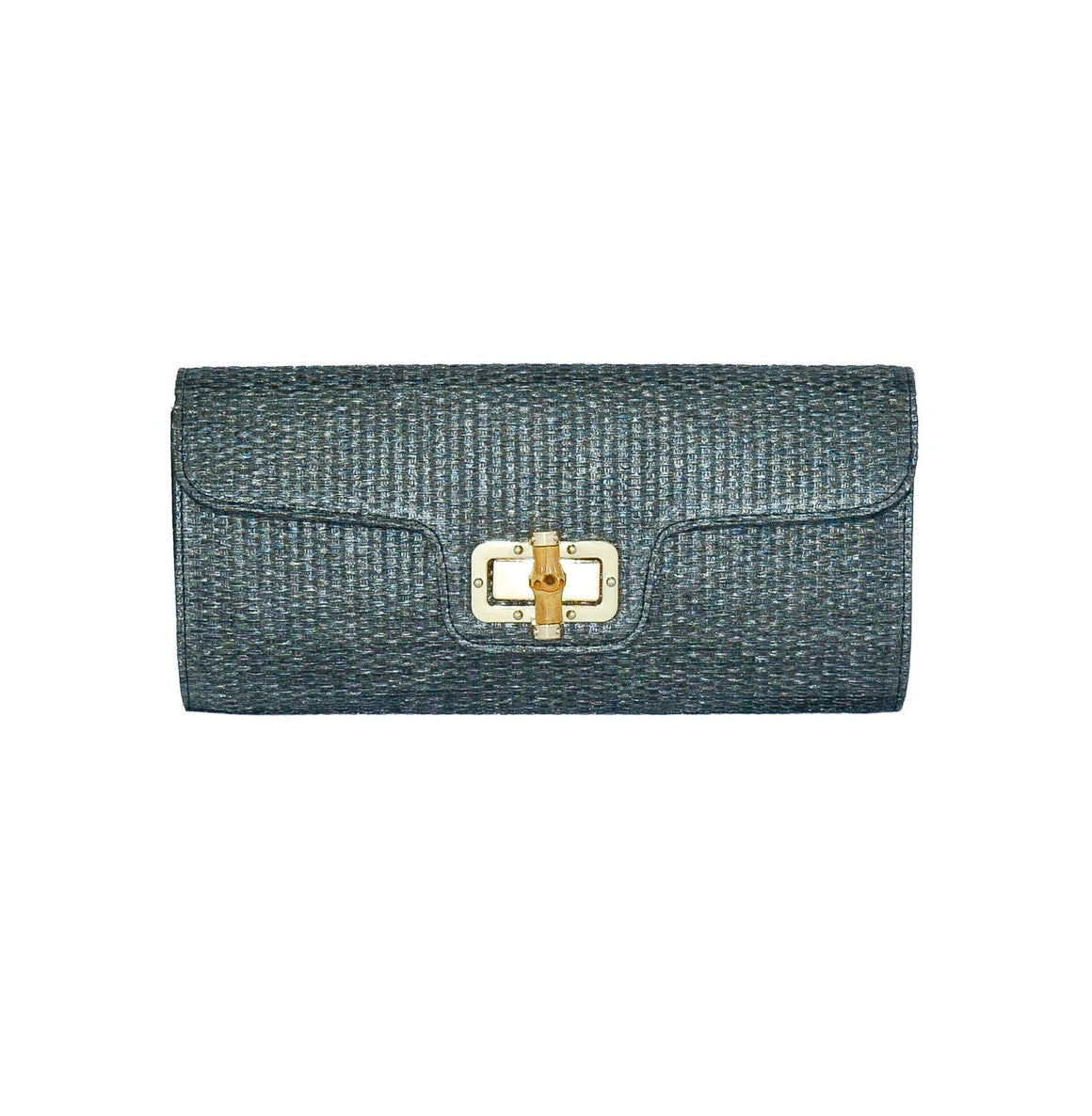<p>Bamboo Straw Clutch</p> - Indigo Republic Boutique