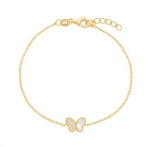 <p>Betsy Butterfly Bracelet</p> - Indigo Republic Boutique