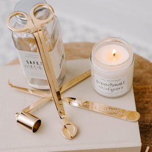 <p>Candle Care Kit Gold</p> - Indigo Republic Boutique