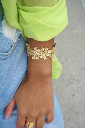 <p>Daisy Thin Cuff</p> - Indigo Republic Boutique