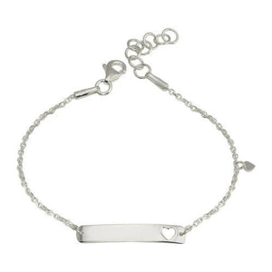 <p>Dangling Heart Baby ID Bracelet&nbsp;</p> - Indigo Republic Boutique