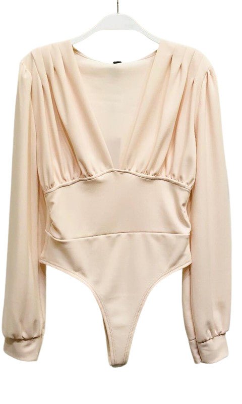 <p>Deep V Layered Bodysuit</p> - Indigo Republic Boutique